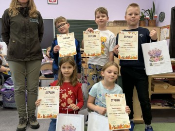 Rozdanie nagró w konkursie plastycznym Bary jesieni na Wzniesieniach 2025, 